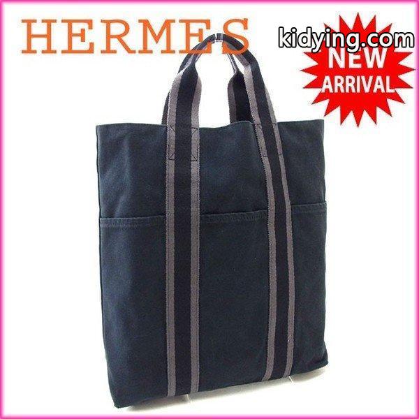 エルメス Hermes バッグ トートバッグ フールトゥ カバス ブラック グレー レディース Bag 通販-0