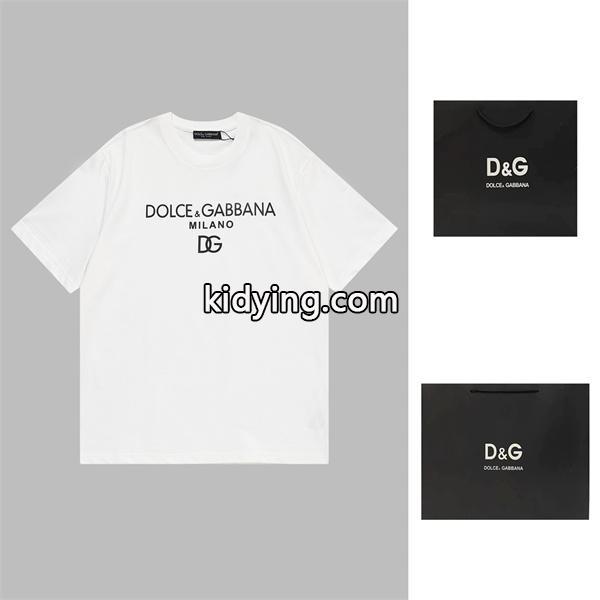2色可選 お洒落さんで人気急上昇中 ドルチェ&ガッバーナ Dolce&Gabbana 半袖Tシャツ 春夏を楽しむ着こなし術_ドルチェ&ガッバーナ DOLCE & GABBANA_ブランド コピー 激安(日本最大級)-0
