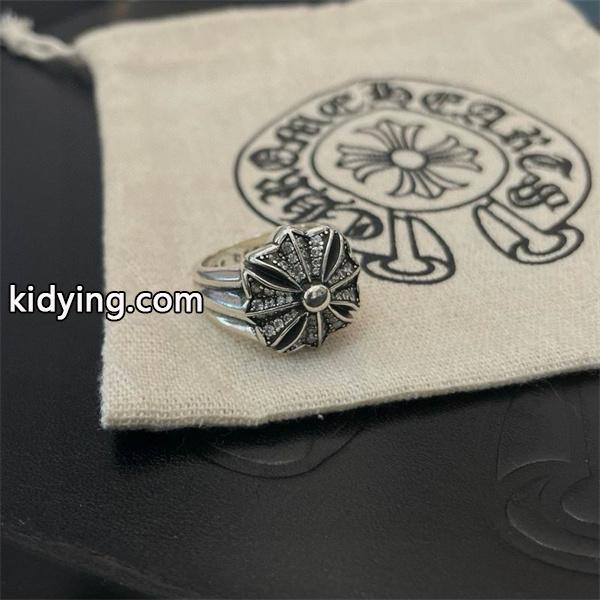 2026年発売 レア 端正 シルバー リング 伝統 CHROME HEARTS クロムハーツ スーパーコピー-2