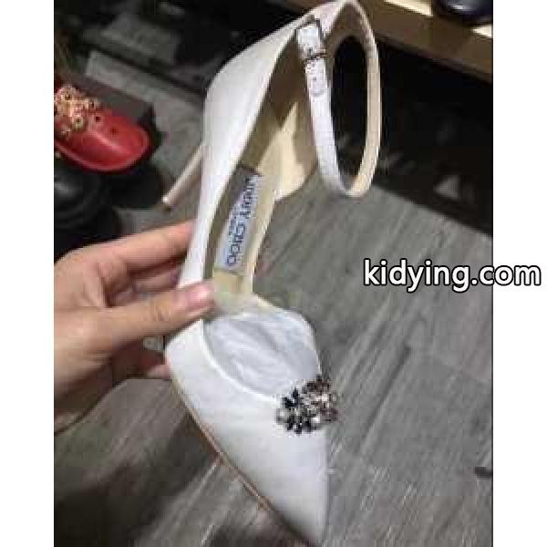 アンクルベルト付き 2色可選 2017春夏 JIMMY CHOO ジミーチュウ ハイヒール 美品！_ジミーチュウ JIMMY CHOO_ブランド コピー 激安(日本最大級)-1
