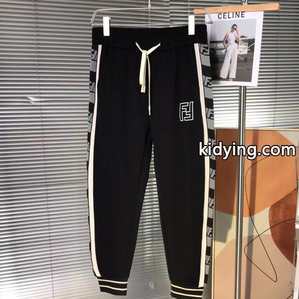 きれいめな印象で着こなし フェンディ 2019SSコレクションに新着 FENDI スエットパンツ 春夏トレンド先取り_フェンディ FENDI_ブランド コピー 激安(日本最大級)-0