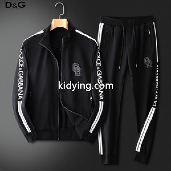 肌触りが魅力でD&G ドルチェ＆ガッバーナ コピー 上下セット ジャージ ファッショントレンドはこれ-0