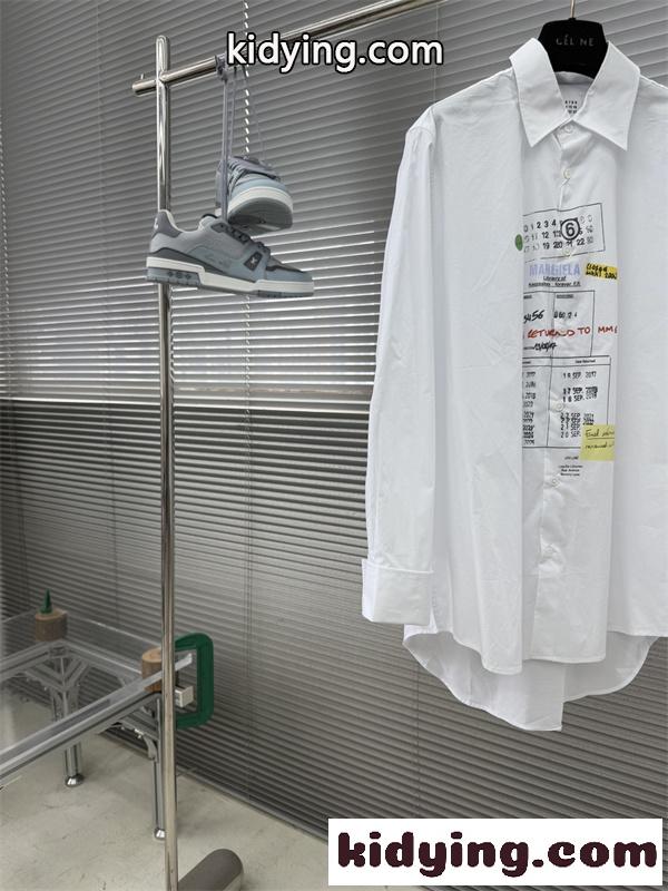 2026人気最新Maison Margiela マルジェラ シャツコピーMM6 ファッション性抜群個性的2色-2