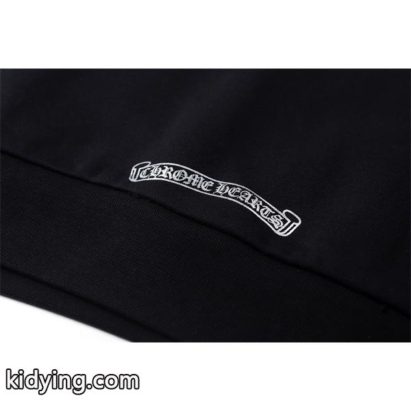話題 モード系 フーディ ブラック お洒落 トレンド 着心地最高 CHROME HEARTS クロムハーツ コピー-8