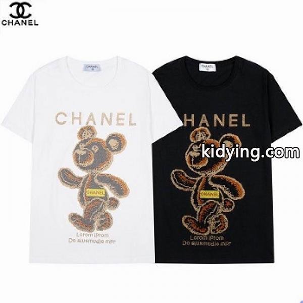 2021夏大人気！ブランド コピー 激安 半袖Tシャツ モノトーンのかわいいバージョン 2色可選 ユニセックス-0