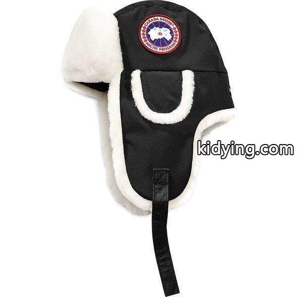 カナダグース 帽子 アクセサリー レディース Canada Goose Womens Shearling Co-Pilot Hat Black :31-20f973vpl0-0236:asty-shop2 - 通販ショッピング-0