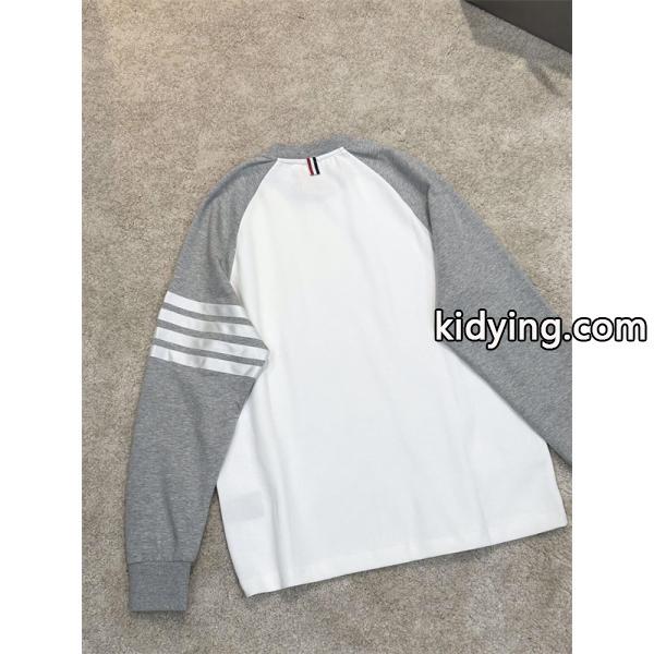 トムブラウン長袖tシャツコピーお洒落新作2025❤THOM BROWNE 通販ショッピング-2