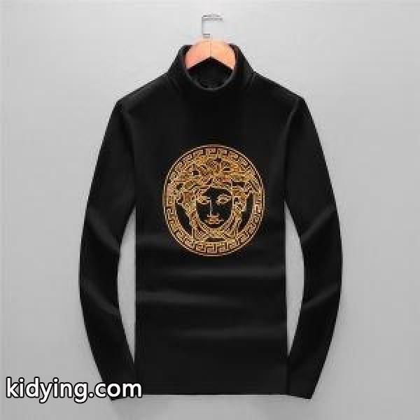 ヴェルサーチ VERSACE 長袖Tシャツ 秋冬トレンドを取り入れたコーデを楽しむ 2019秋冬の必需品_ヴェルサーチ VERSACE_ブランド コピー 激安(日本最大級)-0