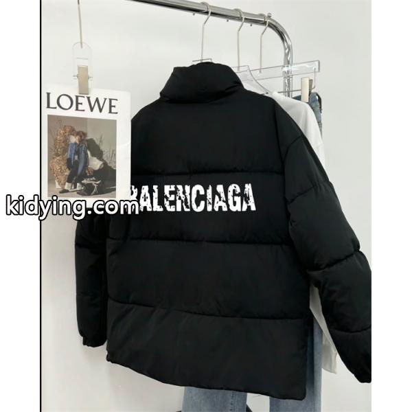 BALENCIAGA バレンシアガ コピー 2026新作 ミニマル 上質タッチ 極暖 中綿ジャケット-6