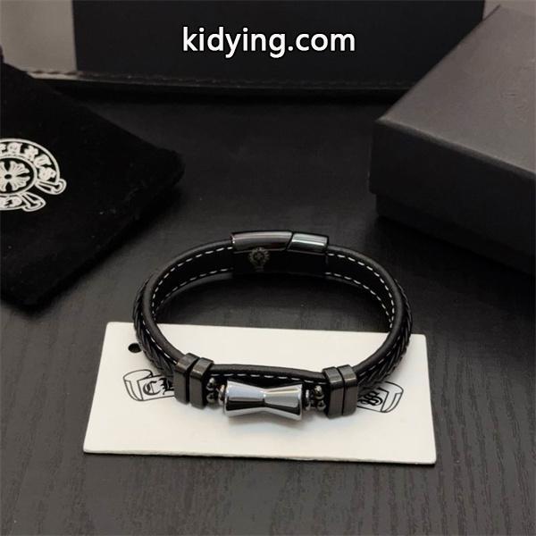 新登場 人気 CHROME HEARTS クロムハーツ コピー シルバーモチー フブレスレット 定番-1