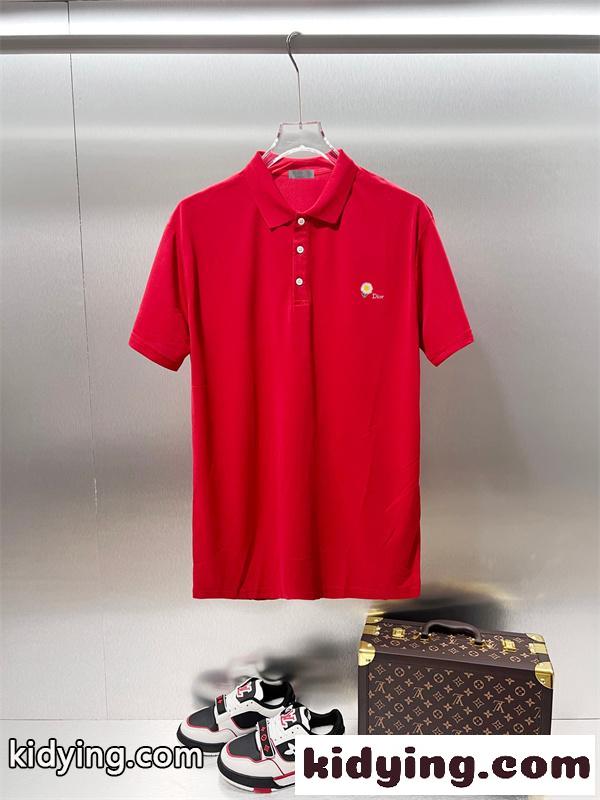 クラシックポロ スポーティームード デイリールック DIOR ディオール コピー ゴルフシャツ風トップス 夏のおしゃれ-2