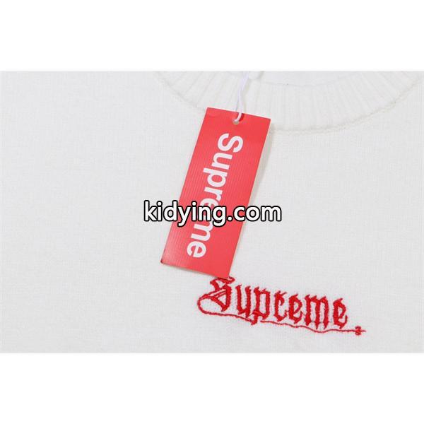 2025冬 定番ロゴ刺繍 ミニマルニット シュプリーム Supreme 偽物 N級品 季節限定モデル-4
