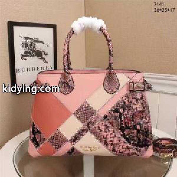オリジナルBURBERRY 2017 SSキャリア女性のお悩み解決 2色選択可 手持ち&ショルダー掛け_バーバリー レディースバッグ_バッグ レディース_スーパーコピーブランド激安通販 専門店-0