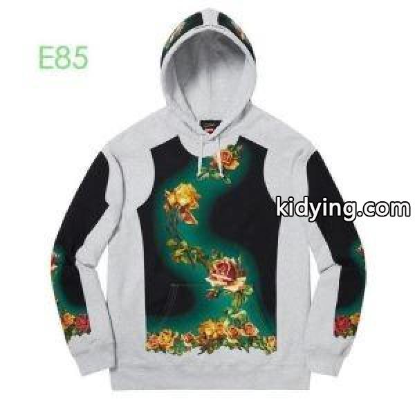 今シーズンもトレンド感溢れたコーデ Supreme x Jean Paul Gaultier Floral Print Hooded Sweatshirt 2色可選 パーカー_シュプリーム SUPREME_ブランド コピー 激安(日本最大級)-0