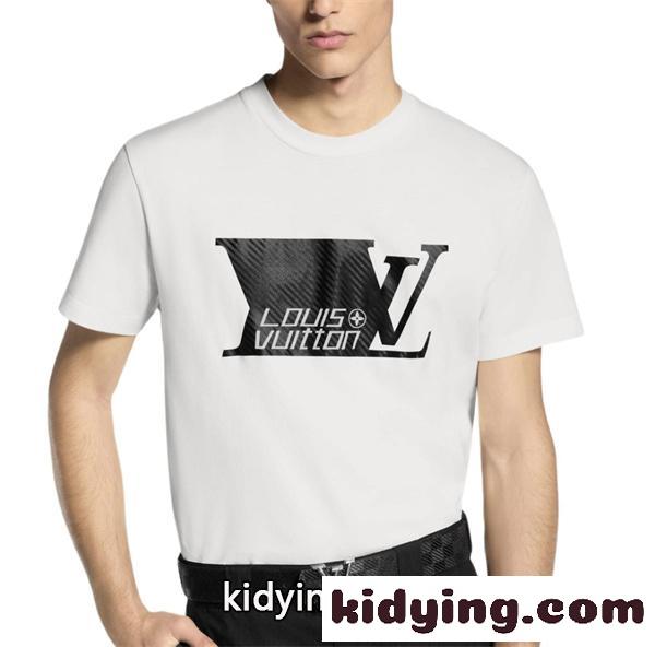 ルイヴィトンtシャツコピー☆2026SS新作☆1AJRDBプリントシグネチャーLOUIS VUITTON春夏 新作-0