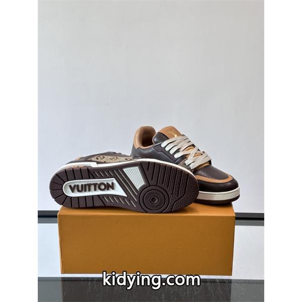 louis vuitton trainer sneaker lowルイヴィトンスニーカーコピー履き心地人気ランキング希少品-0