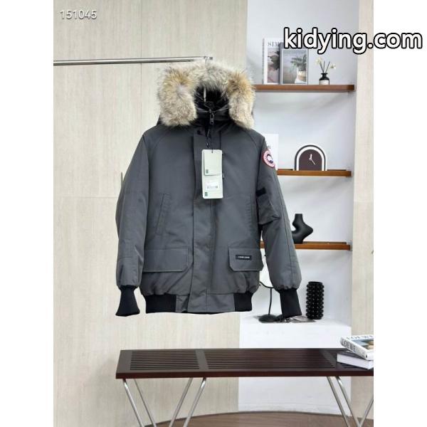 カナダグース Canada Goose オフホワイト 2025秋冬 エレガントファー ダウンジャケット コピー-4