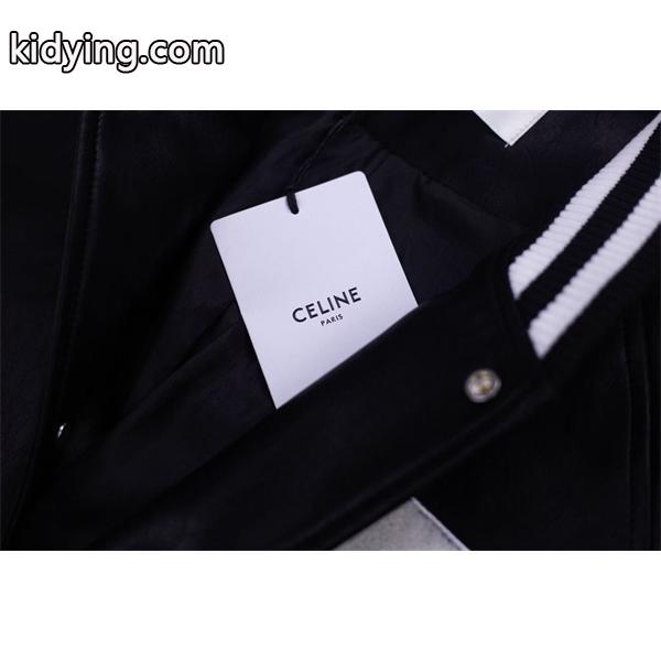 2025秋冬 CELINE ブラック ジャケット トレンド感 洗練 都会的 セリーヌ コピー-2