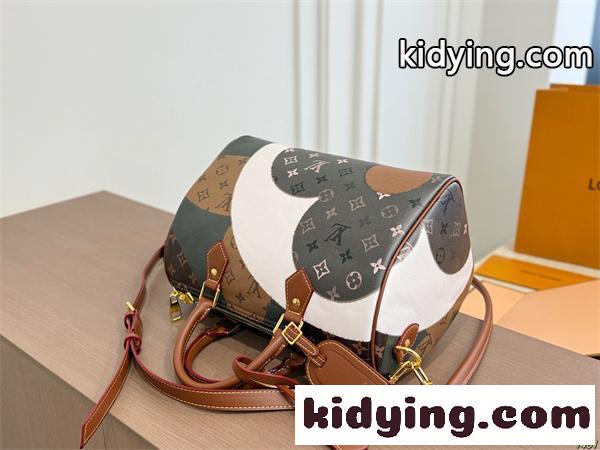 ☆LV Speedy Soft 30ルイヴィトンショルダーバッグコピー 2026トレンド上質上品ファッション最新作-5