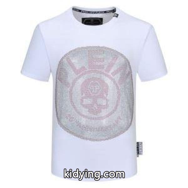センスアップできるコーデ 4色可選 フィリッププレイン PHILIPP PLEIN デイリーに使える半袖Tシャツ_フィリッププレイン PHILIPP PLEIN_ブランド コピー 激安(日本最大級)-2