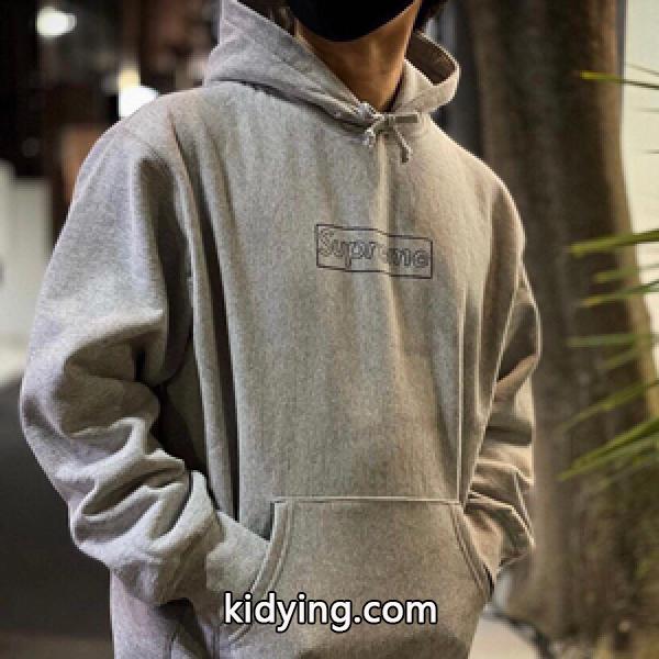 爆買いSupreme 21SS KAWS Chalk コボル パーカー コピー シュプリーム 4色可選 今リアルに売れている-0