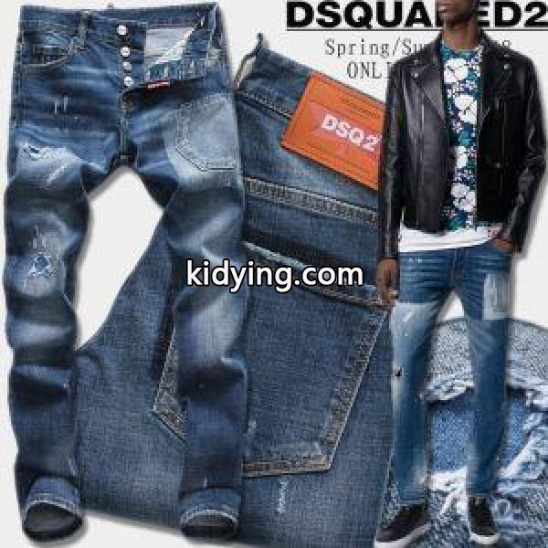 2018年最注目のDSQUARED2激安ディースクエアードメンズ今年大流行デニムジーンズボトムス-0