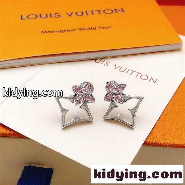 LOUIS VUITTON レディース ピアス ゴールド調 ルイヴィトン コピー 上品 華やか アクセサリー ギフト人気-5