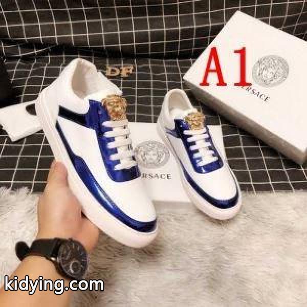 カジュアルシューズ 2色可選 ヴェルサーチ VERSACE 大人っぽかわいい 2019SSコレクションが発表_ヴェルサーチ VERSACE_ブランド コピー 激安(日本最大級)-0