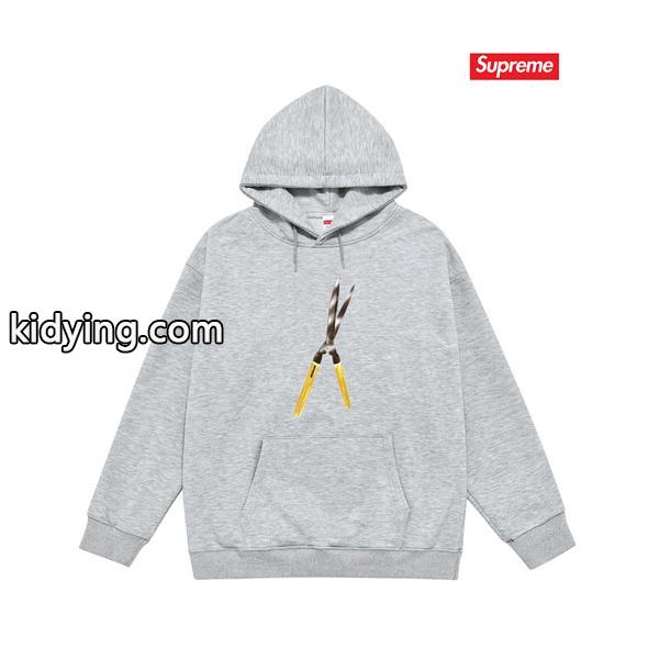 2025秋冬 厚手 グレー 売れ線 トレンド パーカー SUPREME シュプリーム コピー-4