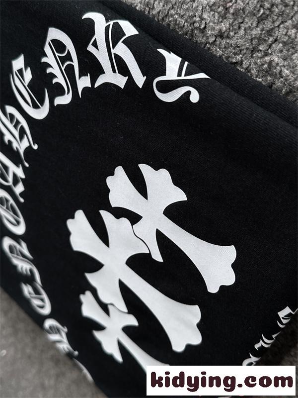 クロムハーツ コピー 定番 ワンポイント CHROME HEARTS ホワイト 半袖 Tシャツ シンプル 洗練-7