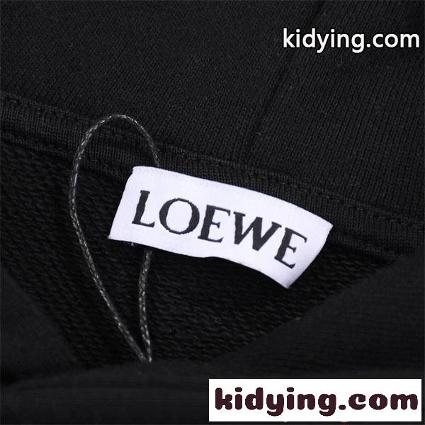 LOEWE ロエベ コピー 話題沸騰 パーカー フード付き ドローストリング ストリート-3