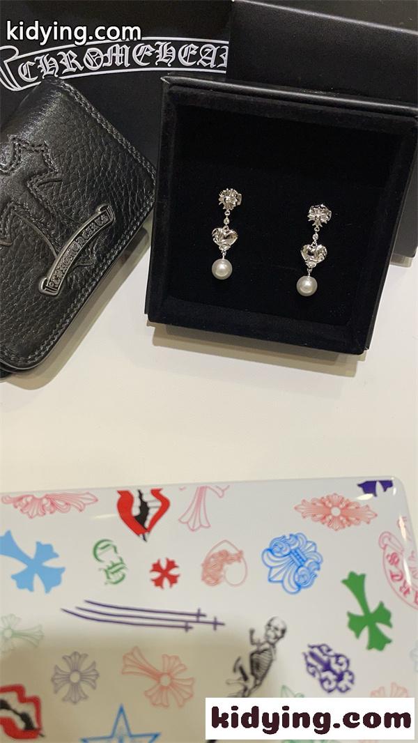 26ss 人気新作Chrome Hearts X mikimotoクロムハーツピアスコピーオシャレアクセサリー激安-4