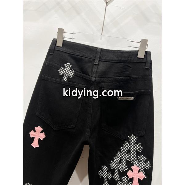 数量限定 個性際立つ モード系 クロムハーツ Chrome Hearts コピー デニムパンツ-4