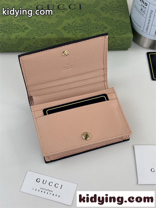 注目度急騰 GUCCI グッチ スーパーコピー 三つ折り財布 レディース ミニウォレット-3