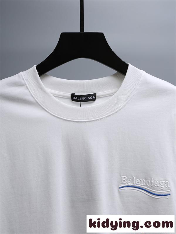 BALENCIAGA バレンシアガ コピー 期間限定 メンズ 半袖Tシャツ 刺繍 爽やか 定番モデル-6