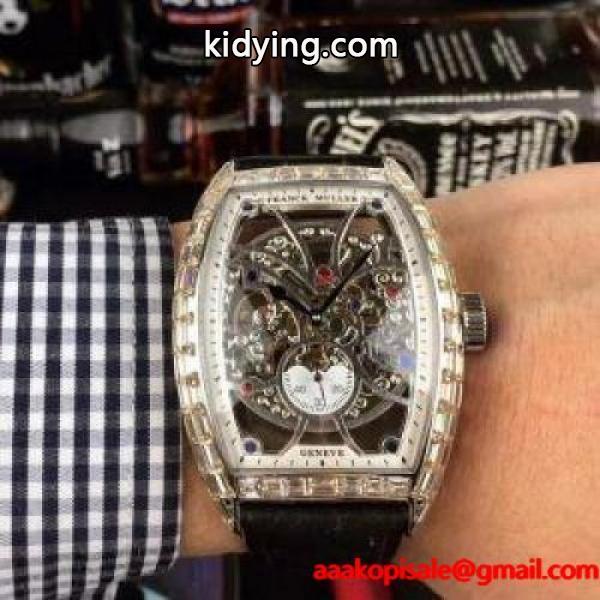 秋冬新作品 FRANCK MULLER フランクミュラー 18SS新作 2色選択可ビューティー 男性用腕時計 新色登場_フランクミュラー FRANCK MULLER_ブランド コピー 激安(日本最大級)-0