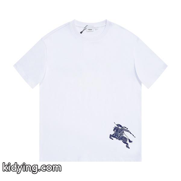 夏らしい爽やかさ バーバリー BURBERRY Tシャツ/ティーシャツ カジュアルを一歩大人に_半袖Tシャツ_スーパーコピーブランド激安通販 専門店-0