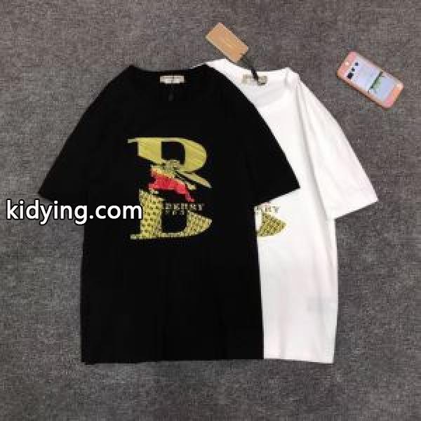 抜け感のあるキレイめ バーバリーBURBERRY 2色可選 Tシャツ/半袖【2019春夏】最新コレクション_半袖Tシャツ_メンズファッション_スーパーコピーブランド激安通販 専門店-0