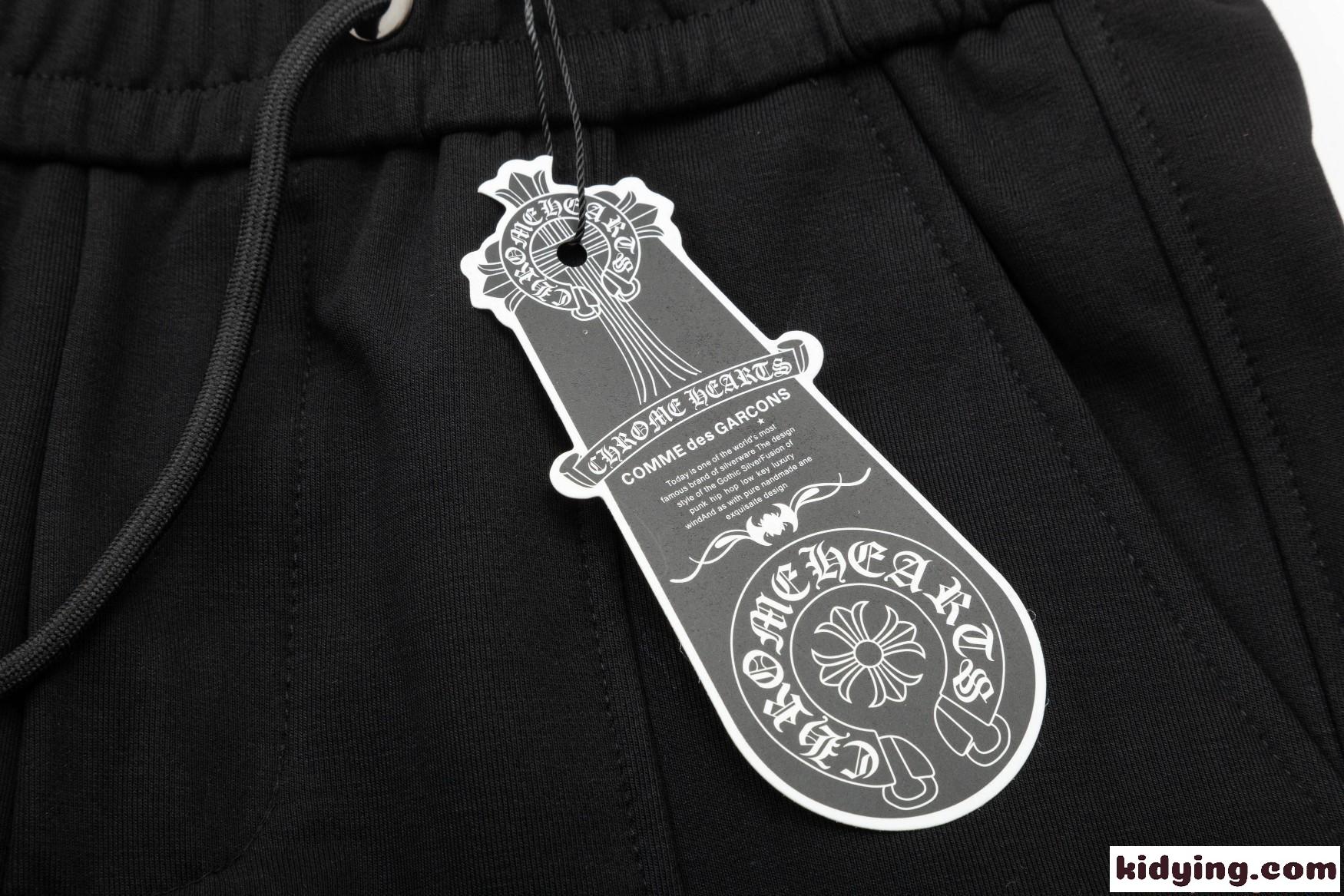 クロムハーツ コピー ジョガーパンツ メンズ ロゴプリント CHROME HEARTS ストレッチ素材 美シルエット-5