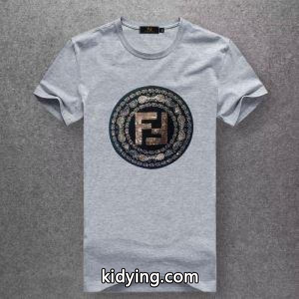 半袖Tシャツ 先取り！2019年春夏トレンド フェンディ先取り春夏限定新作 FENDI 相性が良く断然オススメ 多色可選 毎シーズン活躍する_フェンディ FENDI_ブランド コピー 激安(日本最大級)-1