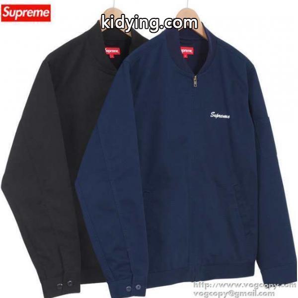 超レア 2015秋冬 SUPREME シュプリーム 野球ウェア ブルゾン 2色可選_ジャケット パーカー セーター コート_メンズファッション_スーパーコピーブランド激安通販 専門店-0