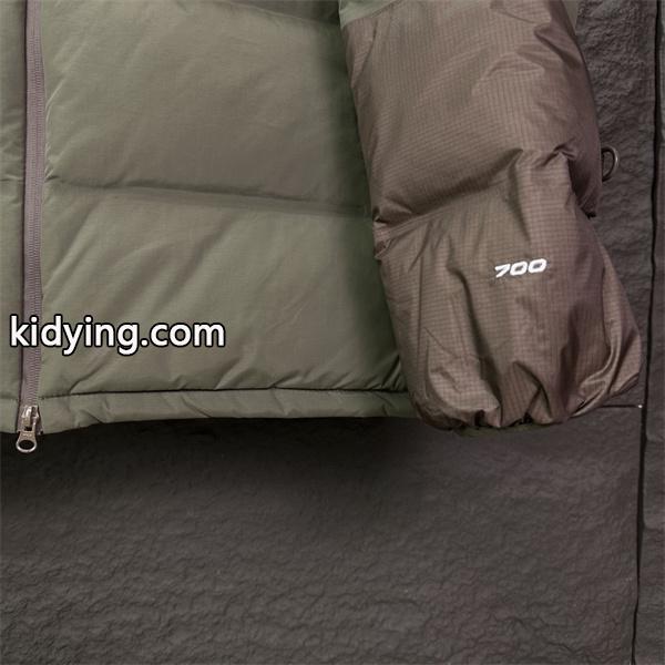 高品質2025秋冬アウター The North Face ザノースフェイス 偽物 黒灰拼色 ダウンジャケット クラシックモデル-6