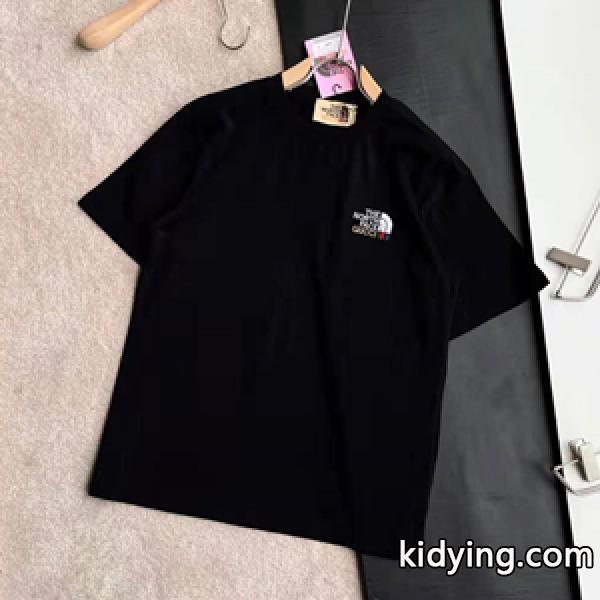 2022年に大活躍すること間違い The North Face ノースフェイス半袖tシャツスーパーコピー グ○チコラボ 2色展開-0