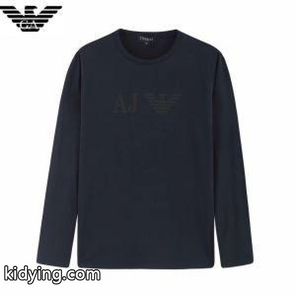 2019秋冬の必需品 アルマーニ ARMANI 長袖Tシャツ 3色可選 簡単に秋冬の季節感をアップ_アルマーニ ARMANI_ブランド コピー 激安(日本最大級)-1
