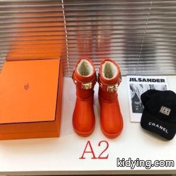 2色可選 今回の秋冬に欲しいスタイル エルメス 秋冬の季節感を取り入れたい時におすすめ HERMES 日々のスタイリングの幅をもっと広げる レザーブーツ_エルメス HERMES_ブランド コピー 激安(日本最大級)-1