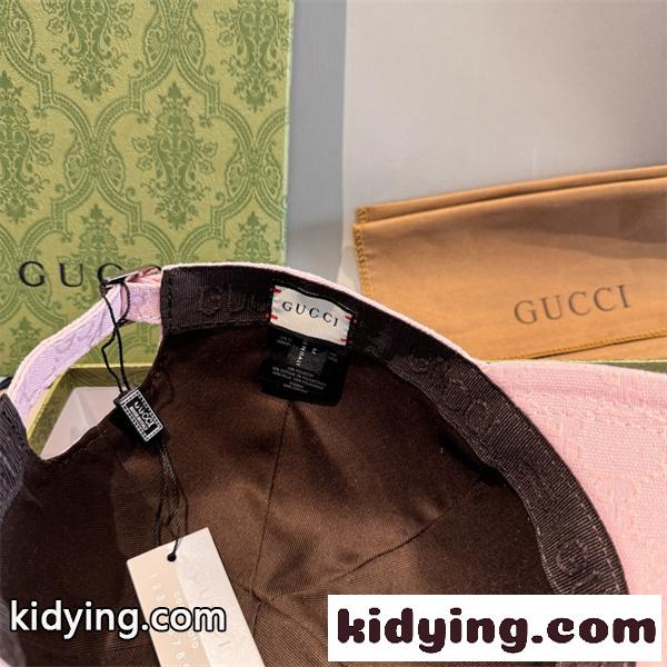 ピンク☆グッチキャップコピー Gucci軽量メッシュ 汗止めバンド 反射材付き 夜間安全 マラソン スポーツ-6