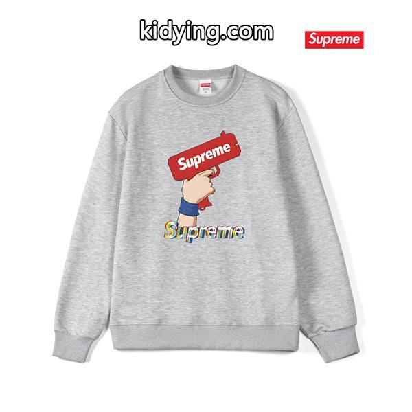 SUPREME シュプリーム コピー 秋冬必須 防冷 ブラック 注目作 グラフィック スウェット-4