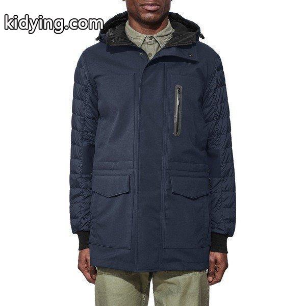 カナダグース ジャケット・ブルゾン アウター メンズ Canada Goose Selwyn Down Filled Coat Polar Sea/ Black :36-29bgs2brfl-es92:asty-shop2 - 通販ショッピング-0