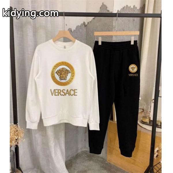 超目玉 秋冬 ヴェルサーチ VERSACE セットアップ上下 2色可選__ブランド コピー 激安(日本最大級)-0