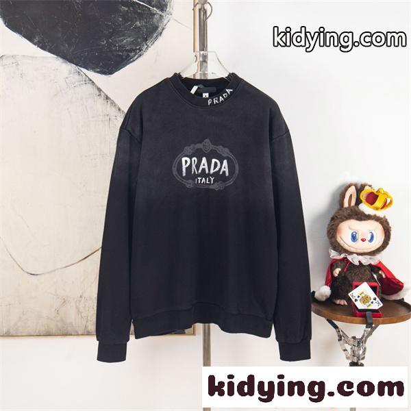PRADA プラダ スーパーコピー スウェット 2026新作 男女兼用 刺繍 定番人気 快適-0